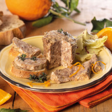 Terrine de canard à l'orange 100g