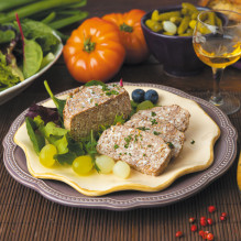 Terrine recette Périgourdine à la vieille prune 130g