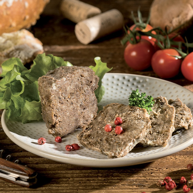 Terrine de campagne aux Cèpes