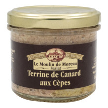 Terrine de canard aux cèpes 90g