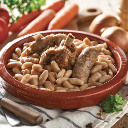 Cassoulet de Castelnaudary au Manchon de Canard Confit 420g